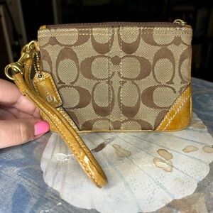 Coach Wristlet